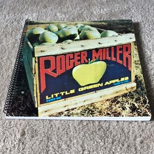 Roger Miller Little Green Apples album notebook